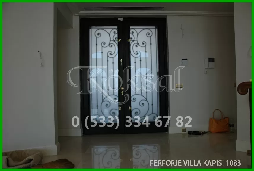 Ferforje Villa Kapıları 1083