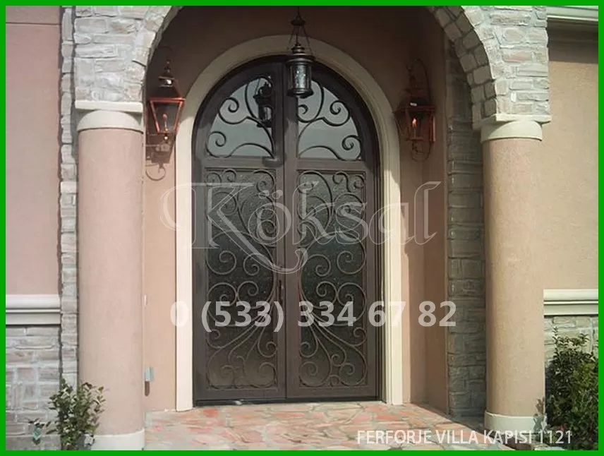 Ferforje Villa Kapıları 1121