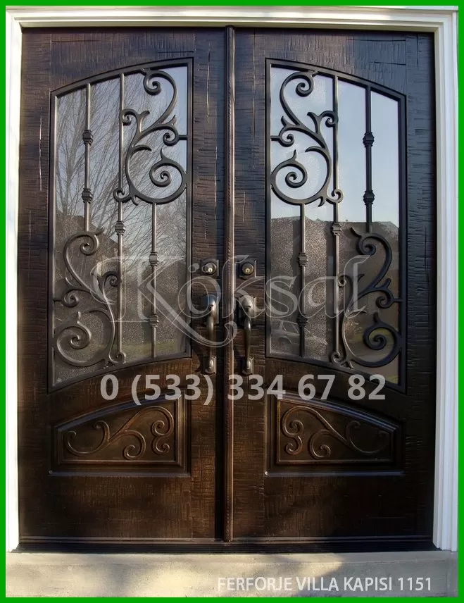 Ferforje Villa Kapıları 1151