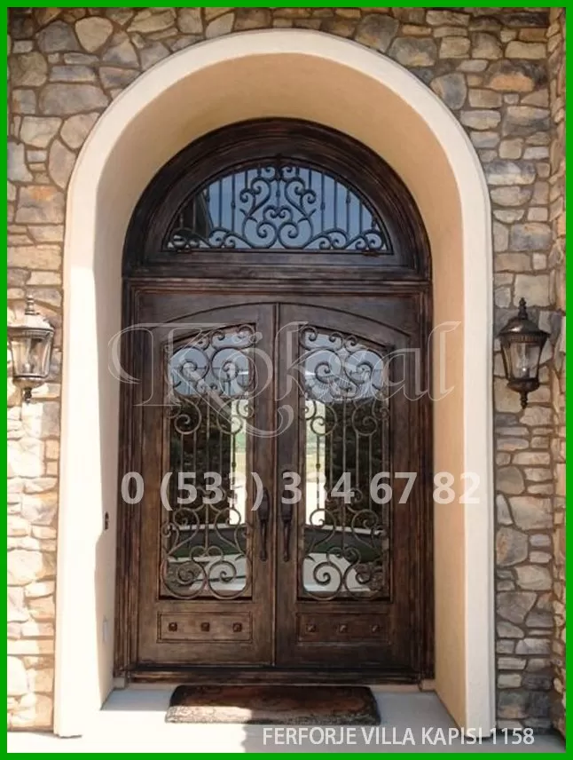 Ferforje Villa Kapıları 1158