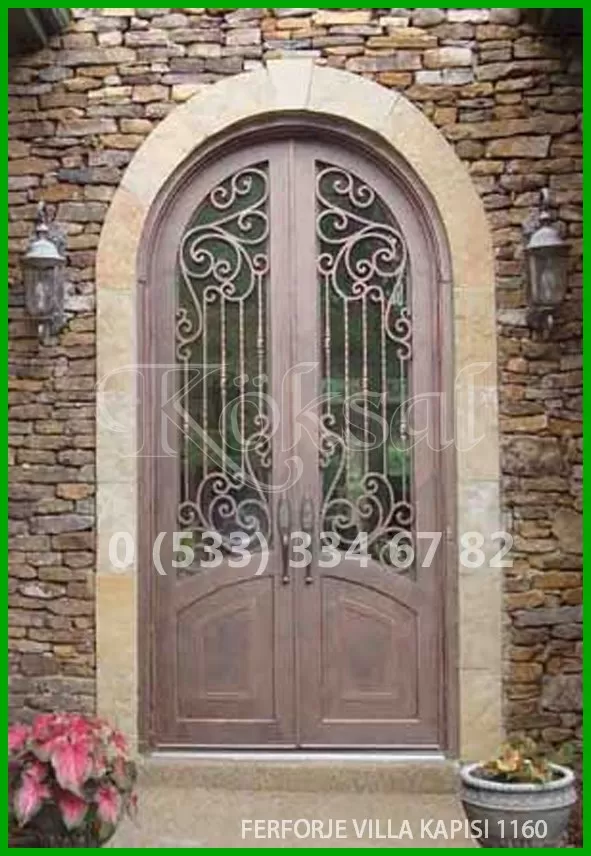 Ferforje Villa Kapıları 1160