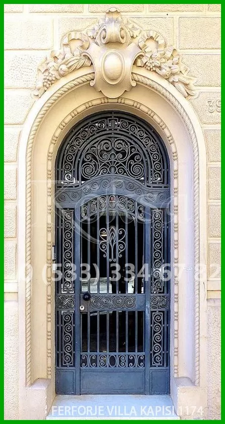 Ferforje Villa Kapıları 1174