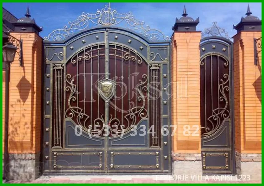 Ferforje Villa Kapıları 1223