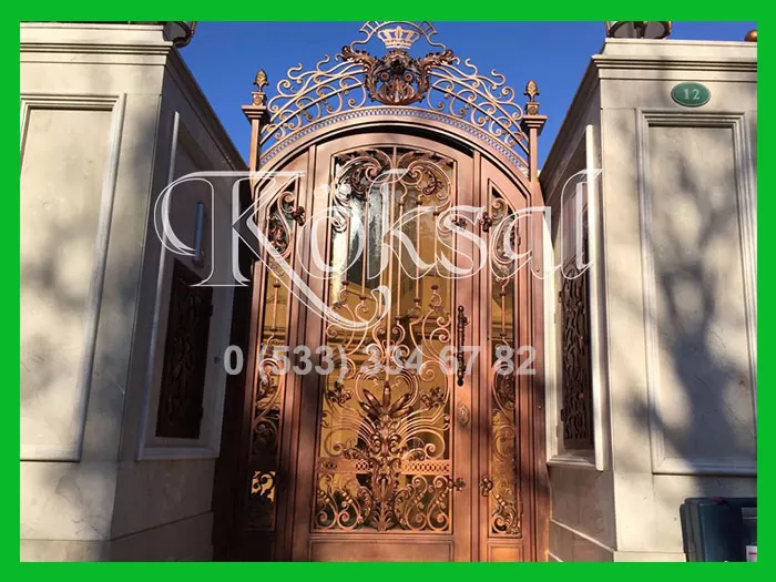 Ferforje Villa Kapıları 1382