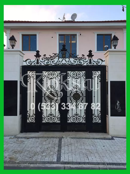 Ferforje Villa Kapıları 1387