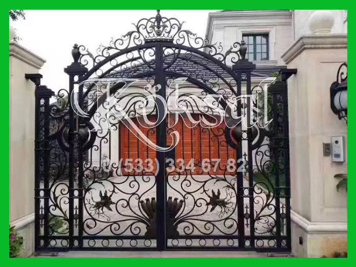 Ferforje Villa Kapıları 1457