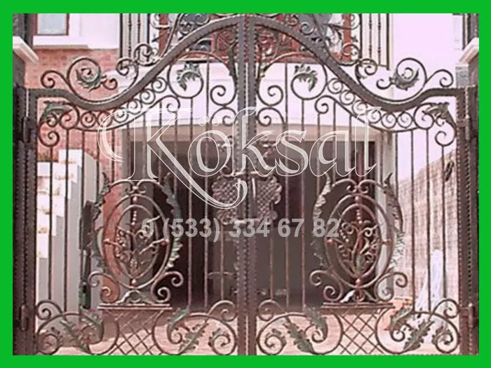 Ferforje Villa Kapıları 1478
