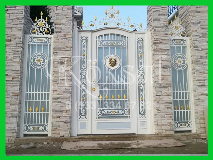 Ferforje Villa Kapıları  1504