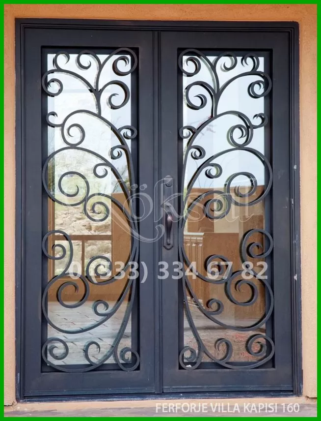 Ferforje Villa Kapıları 160