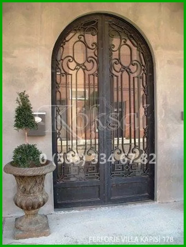 Ferforje Villa Kapıları 178
