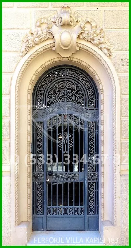 Ferforje Villa Kapıları 183