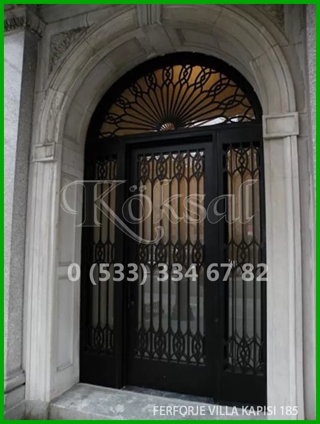 Ferforje Villa Kapıları 185
