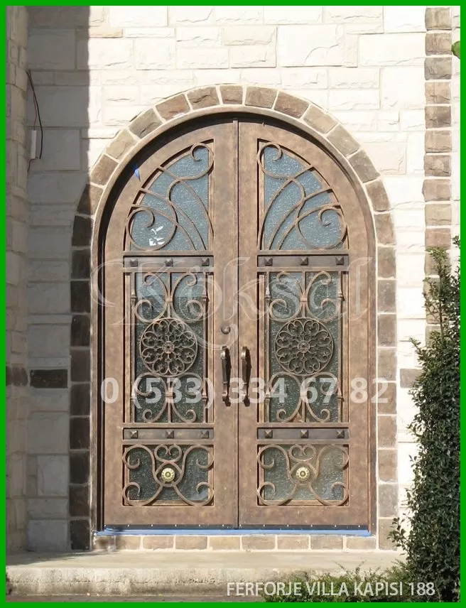 Ferforje Villa Kapıları 188