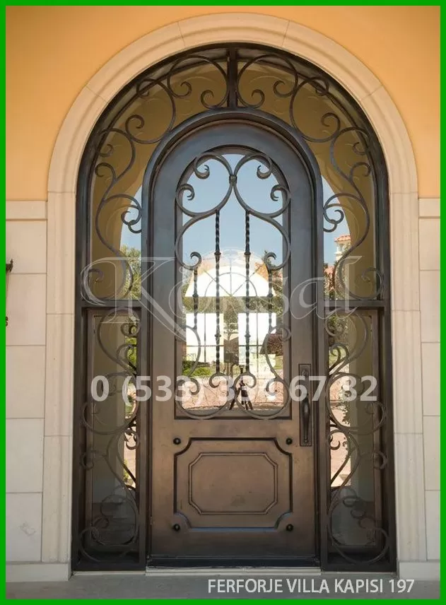 Ferforje Villa Kapıları 197
