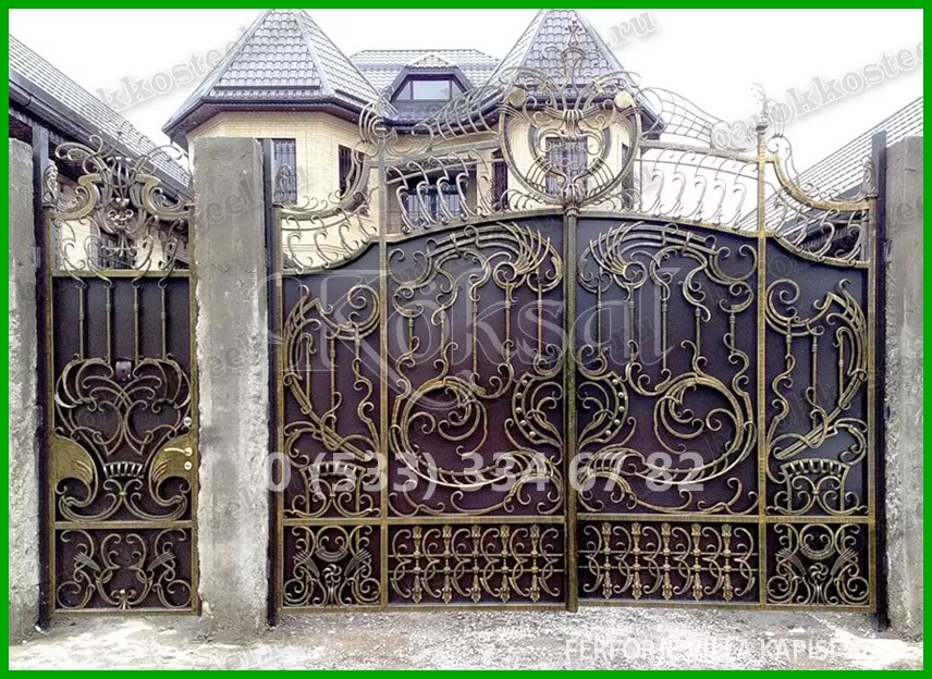 Ferforje Villa Kapıları 221