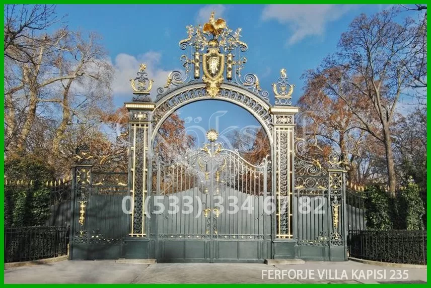 Ferforje Villa Kapıları 235