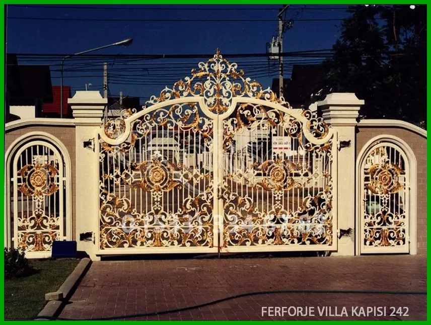 Ferforje Villa Kapıları 242