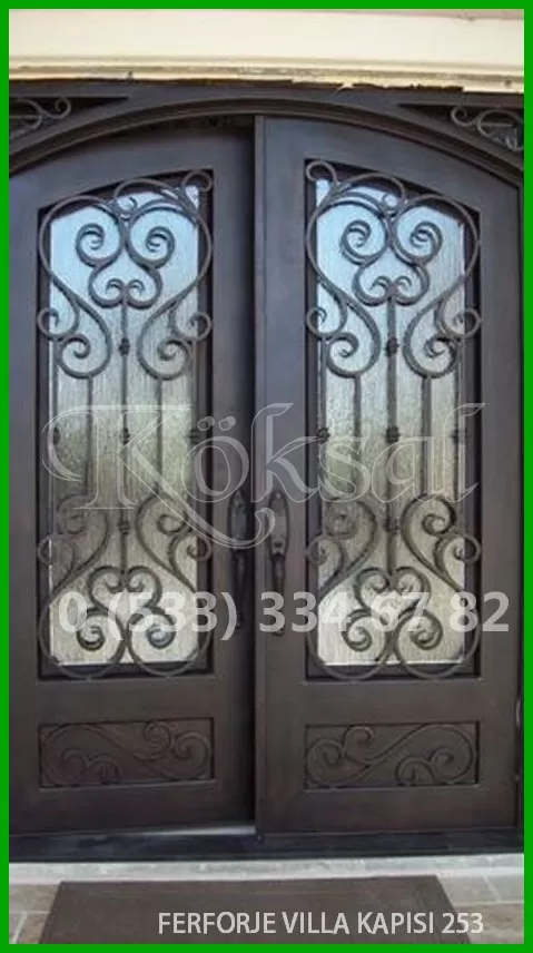 Ferforje Villa Kapıları 253