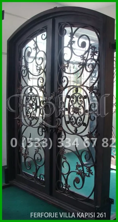 Ferforje Villa Kapıları 261