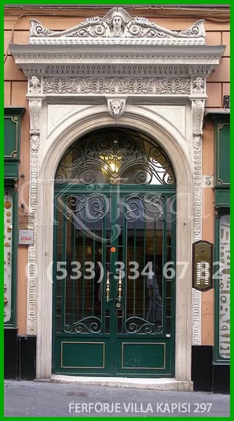 Ferforje Villa Kapıları 297