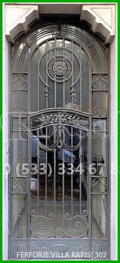 Ferforje Villa Kapıları 302