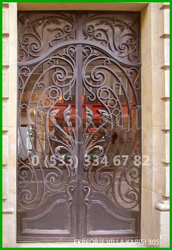 Ferforje Villa Kapıları 305