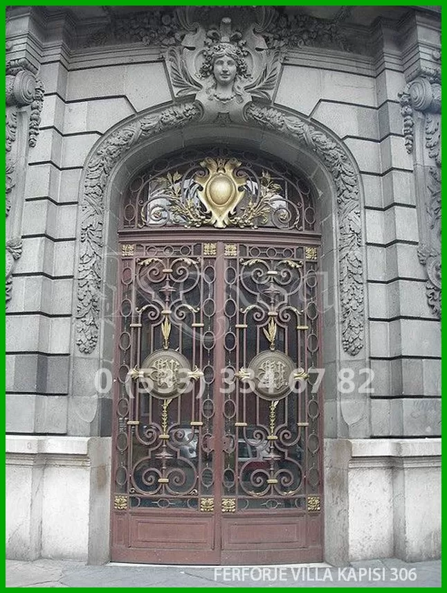 Ferforje Villa Kapıları 306