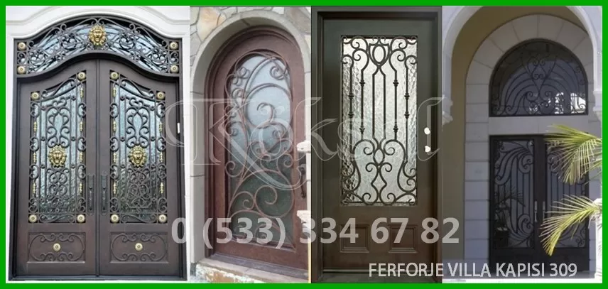 Ferforje Villa Kapıları 309