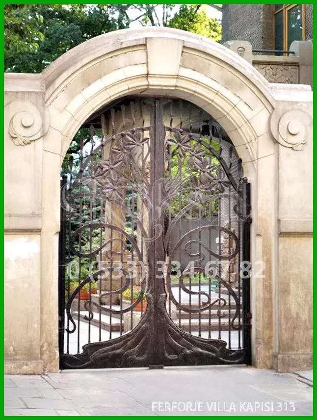 Ferforje Villa Kapıları 313