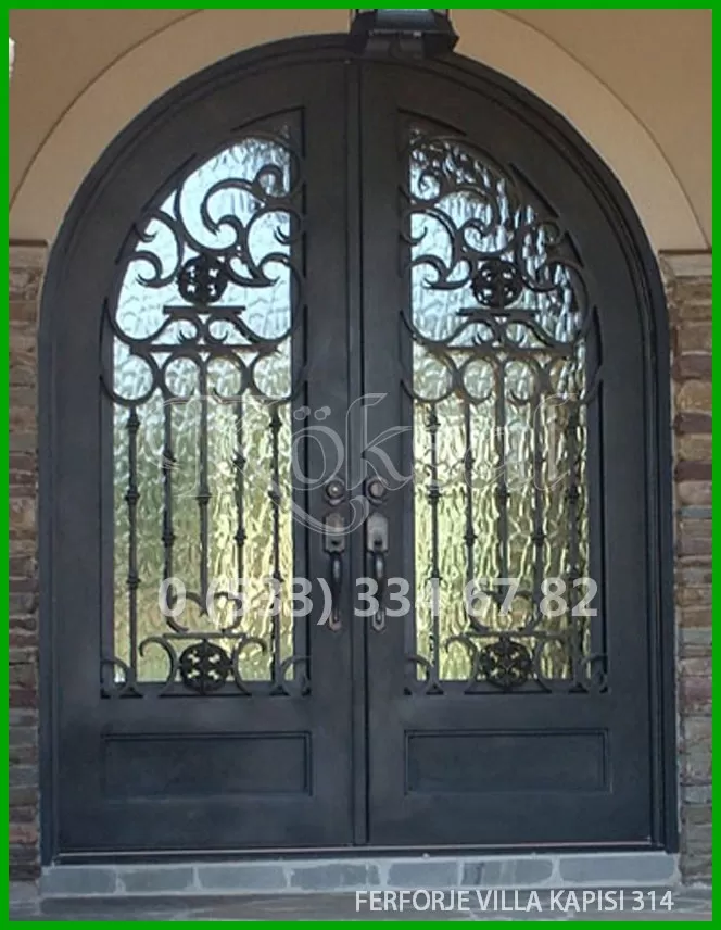 Ferforje Villa Kapıları 314