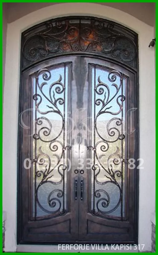 Ferforje Villa Kapıları 317