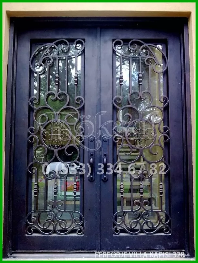 Ferforje Villa Kapıları 328