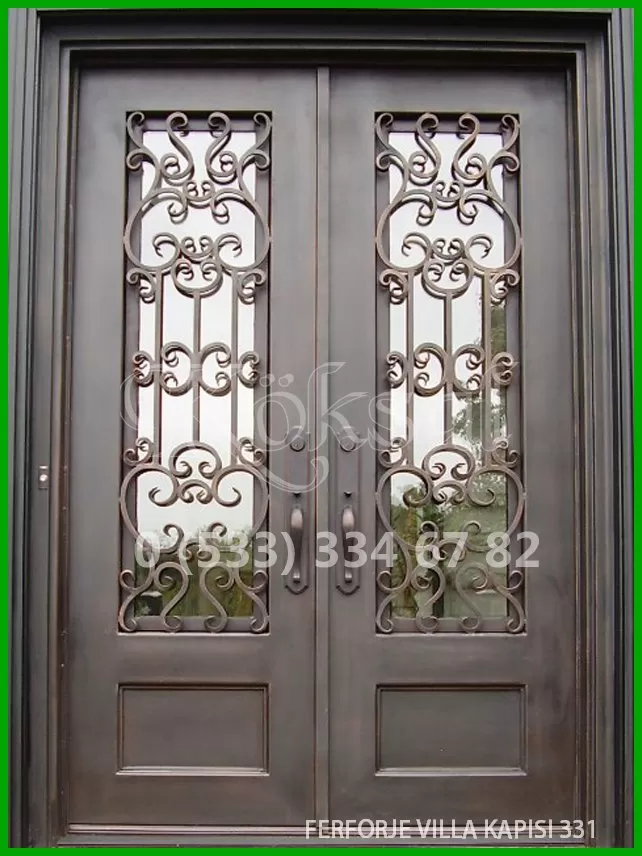 Ferforje Villa Kapıları 331