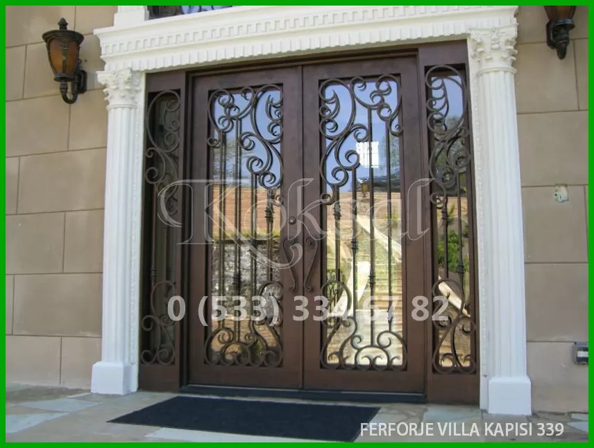 Ferforje Villa Kapıları 339