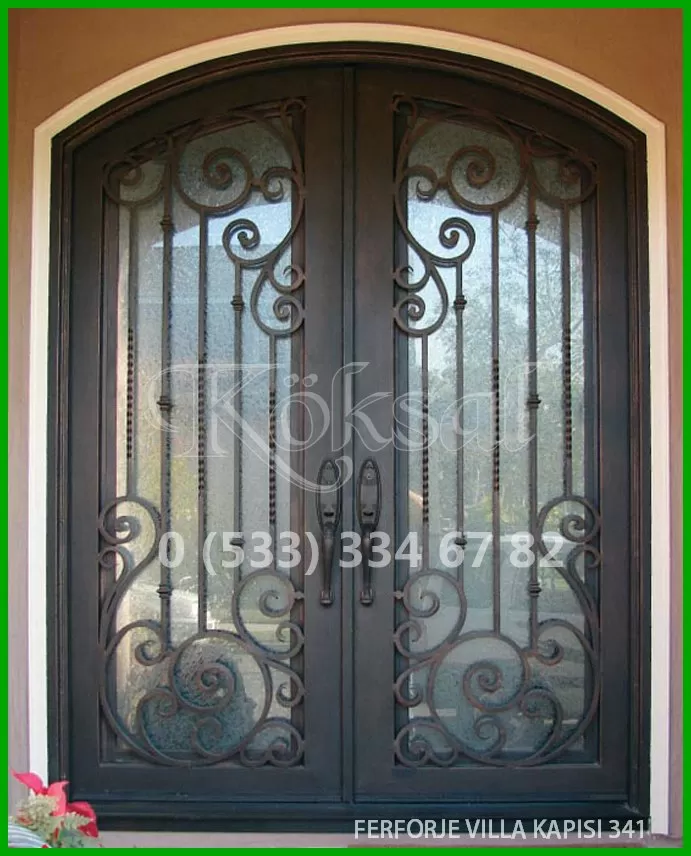 Ferforje Villa Kapıları 341