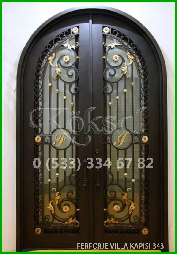 Ferforje Villa Kapıları 343
