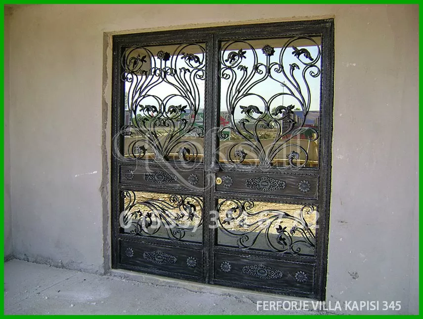 Ferforje Villa Kapıları 345