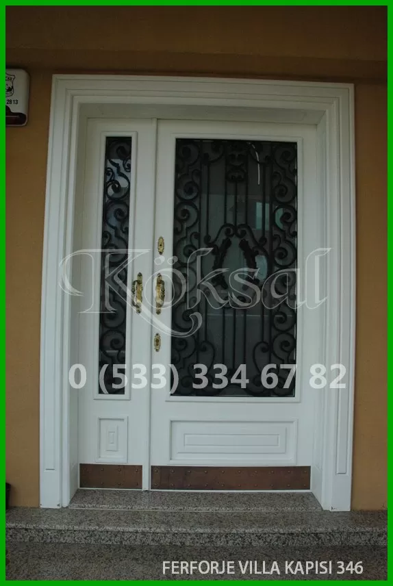 Ferforje Villa Kapıları 346