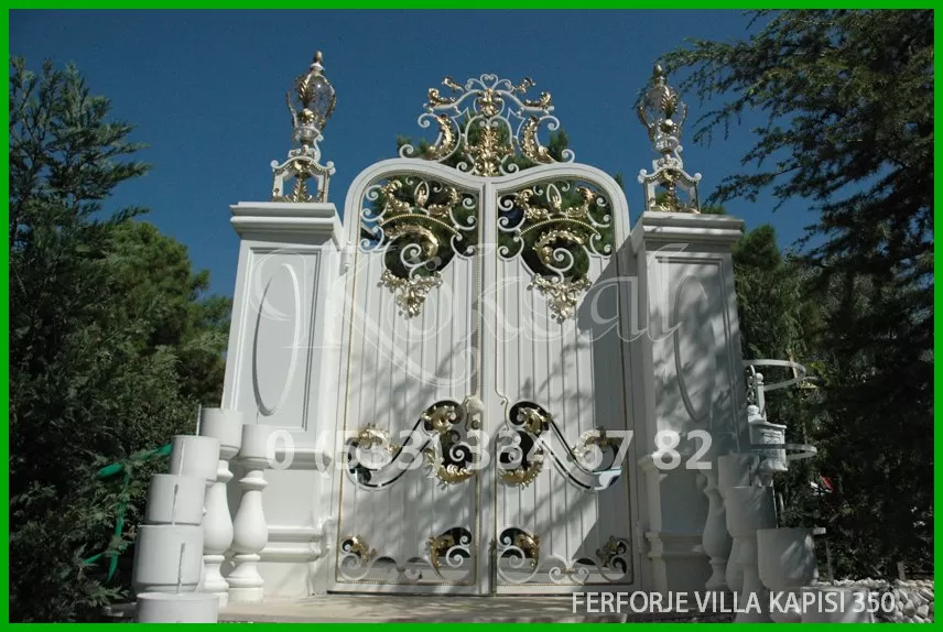 Ferforje Villa Kapıları 350