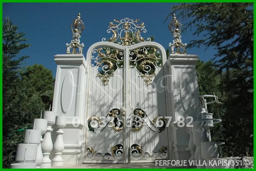 Ferforje Villa Kapıları 351