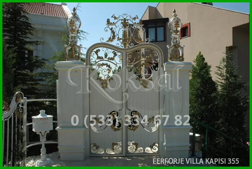 Ferforje Villa Kapıları 355