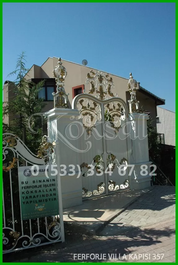 Ferforje Villa Kapıları 357
