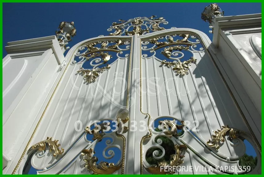 Ferforje Villa Kapıları 359