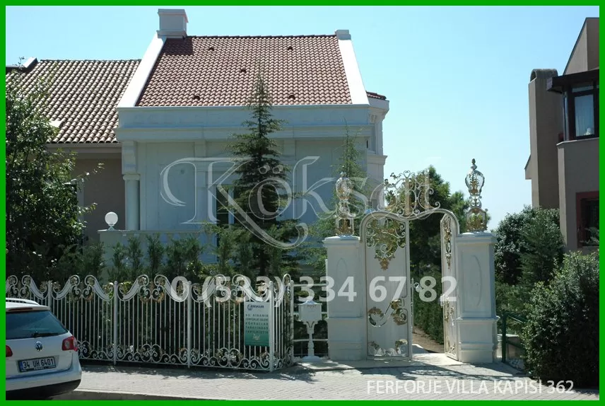Ferforje Villa Kapıları 362