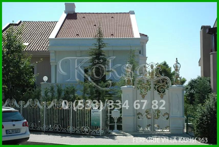 Ferforje Villa Kapıları 363