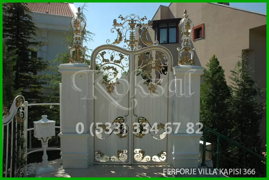 Ferforje Villa Kapıları 366