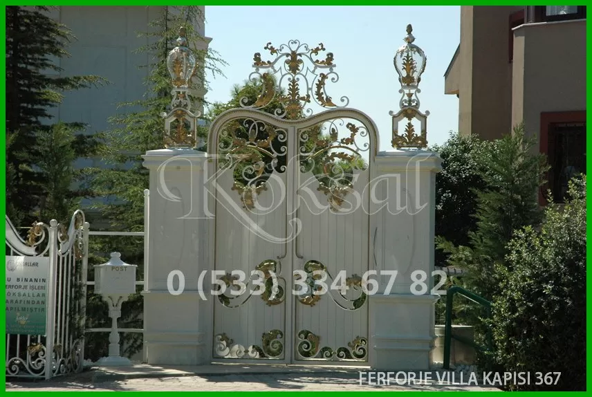 Ferforje Villa Kapıları 367