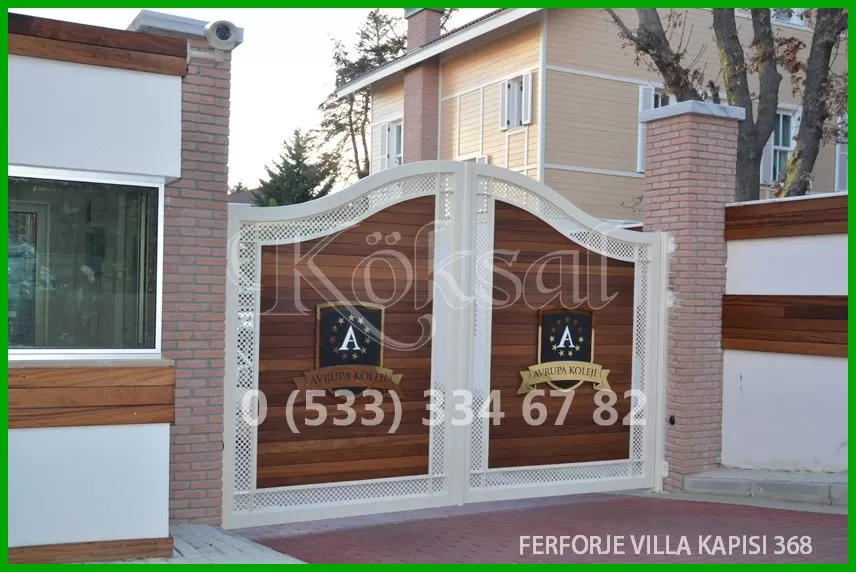 Ferforje Villa Kapıları 368