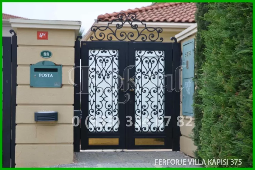 Ferforje Villa Kapıları 375
