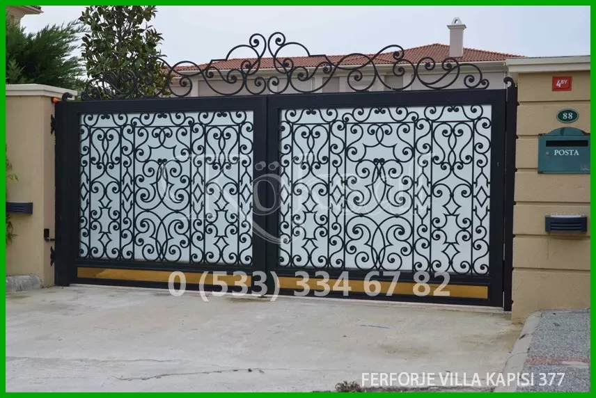 Ferforje Villa Kapıları 377